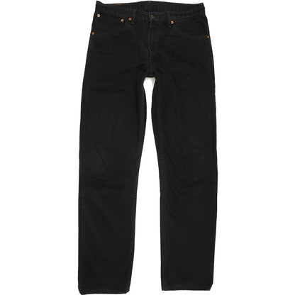 Levi's 521 Men Black Straight Regular Jeans W34 L34