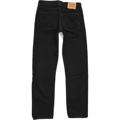 Levi's 521 Men Black Straight Regular Jeans W34 L34