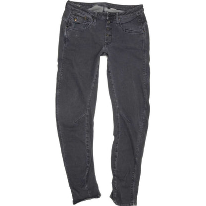 G-Star Arc 3D Btn Women Grey Tapered Slim Boyfriend Stretch Jeans W27 L32