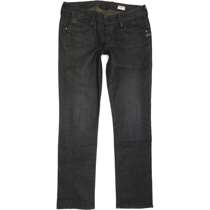 G-Star Elect Women Navy Straight Slim Stretch Jeans W32 L31