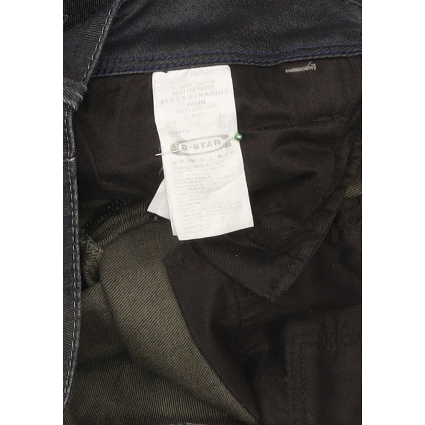 G-Star Elect Women Navy Straight Slim Stretch Jeans W32 L31
