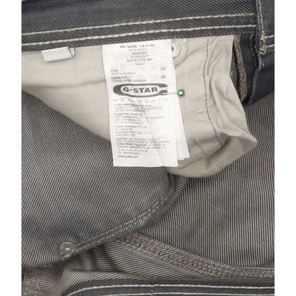 G-Star Porter Men Navy Straight Slim Jeans W33 L31