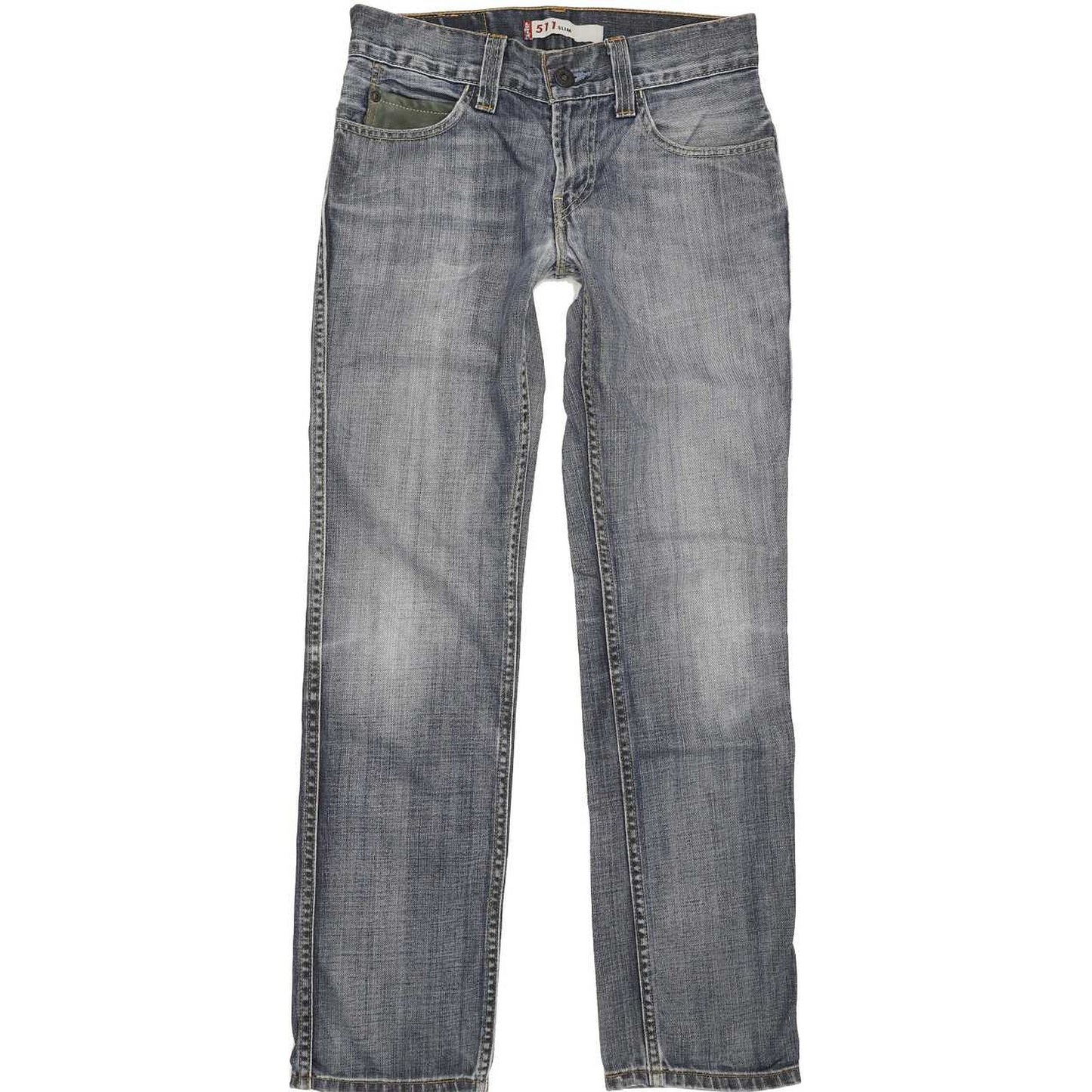 Levi's 511 Men Blue Straight Slim Jeans W30 L31