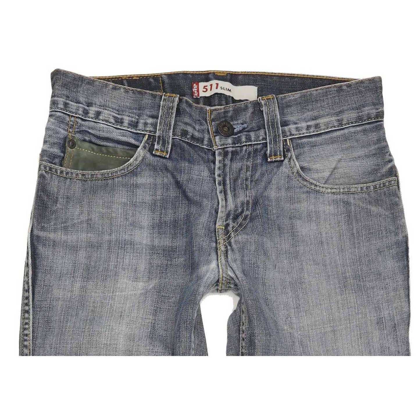 Levi's 511 Men Blue Straight Slim Jeans W30 L31
