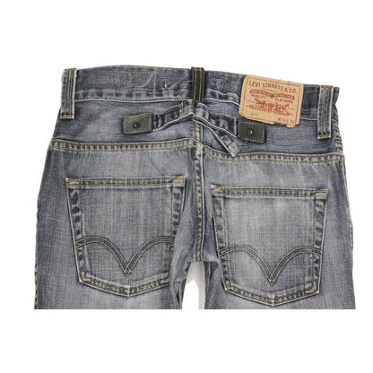 Levi's 511 Men Blue Straight Slim Jeans W30 L31