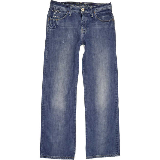 G-Star Locker Men Blue Straight Regular Jeans W31 L32