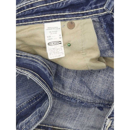 G-Star Locker Men Blue Straight Regular Jeans W31 L32