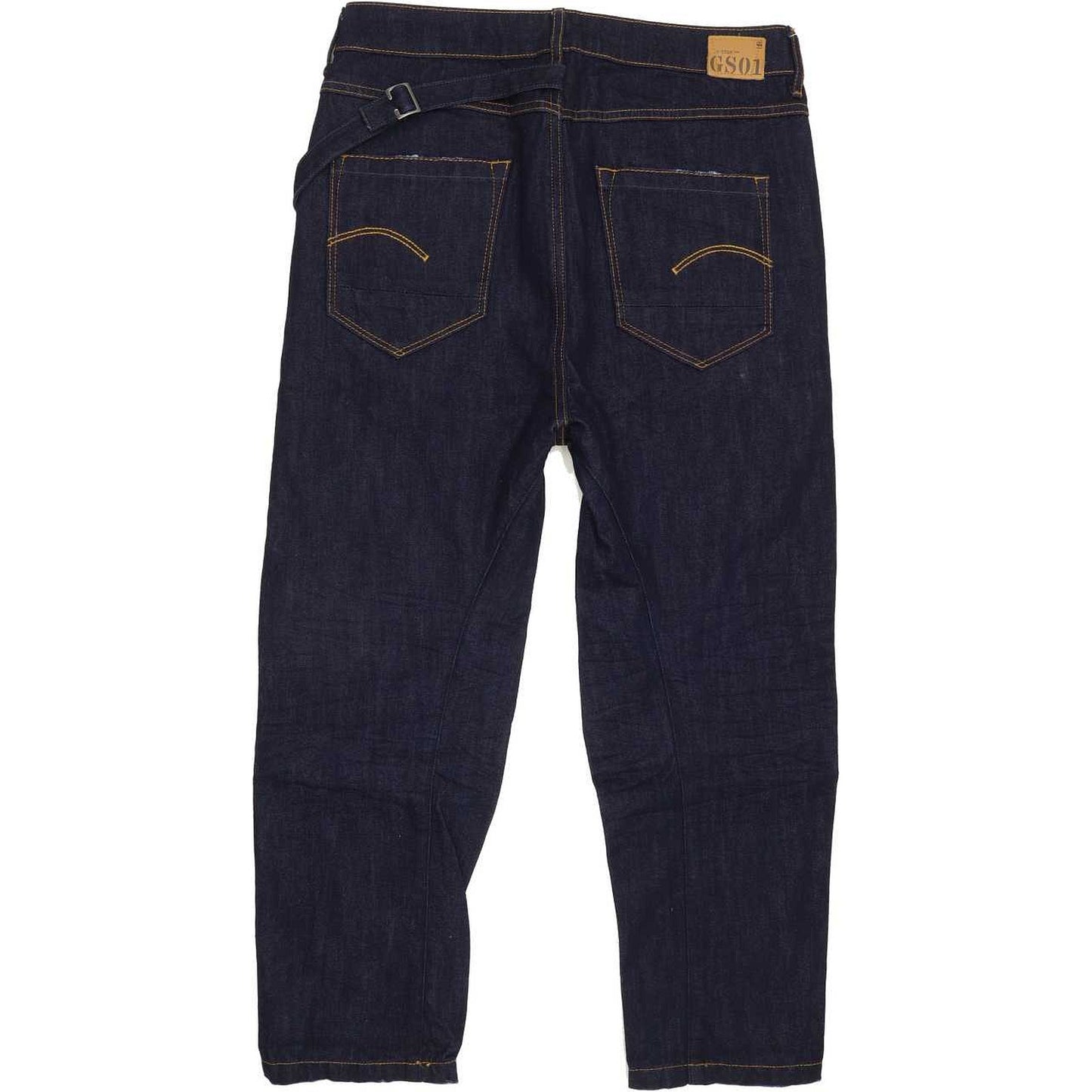 G-Star Sen Blue Straight Loose Cropped Jeans High Waisted W26 L32