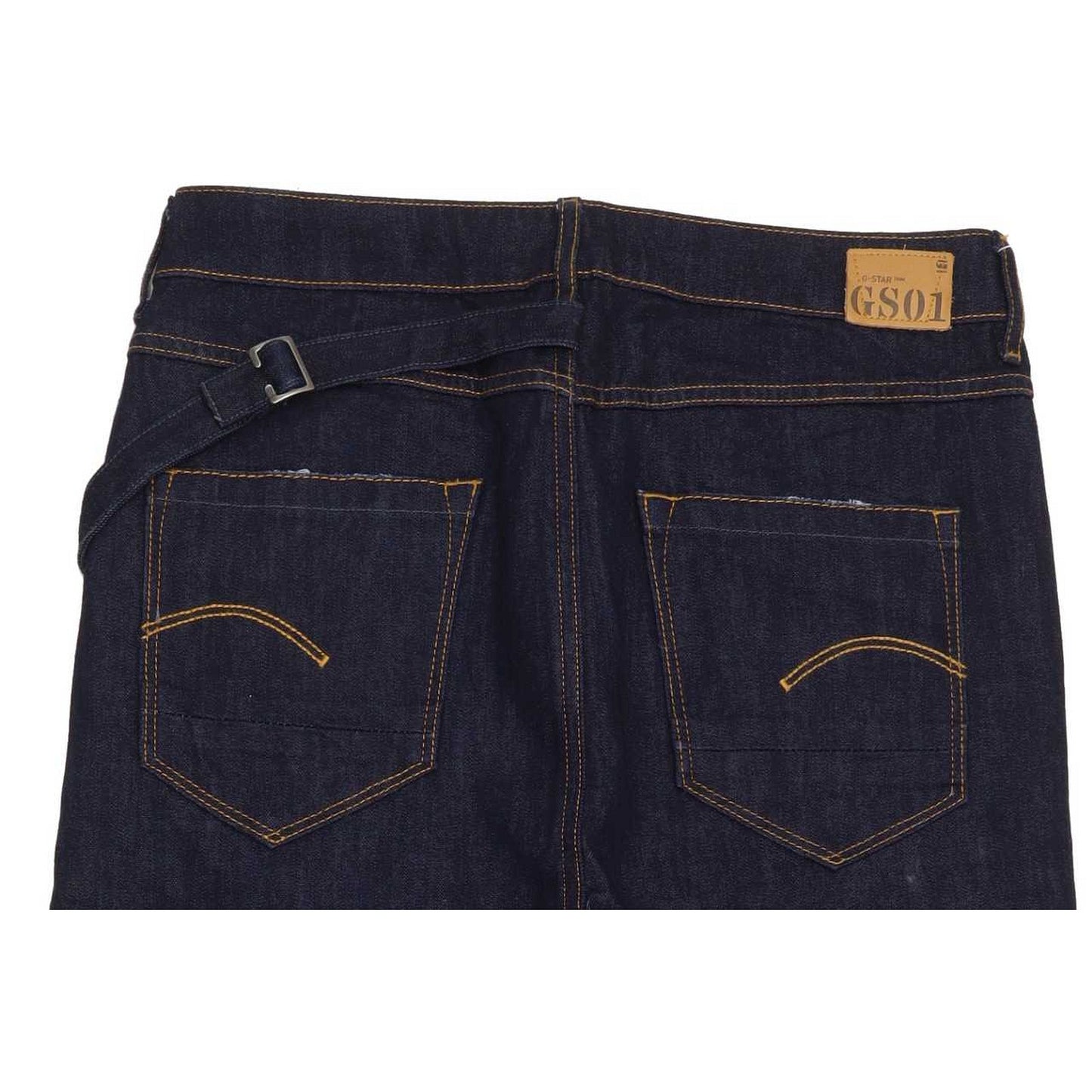 G-Star Sen Blue Straight Loose Cropped Jeans High Waisted W26 L32