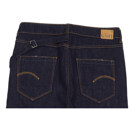 G-Star Sen Blue Straight Loose Cropped Jeans High Waisted W26 L32
