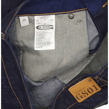 G-Star Sen Blue Straight Loose Cropped Jeans High Waisted W26 L32