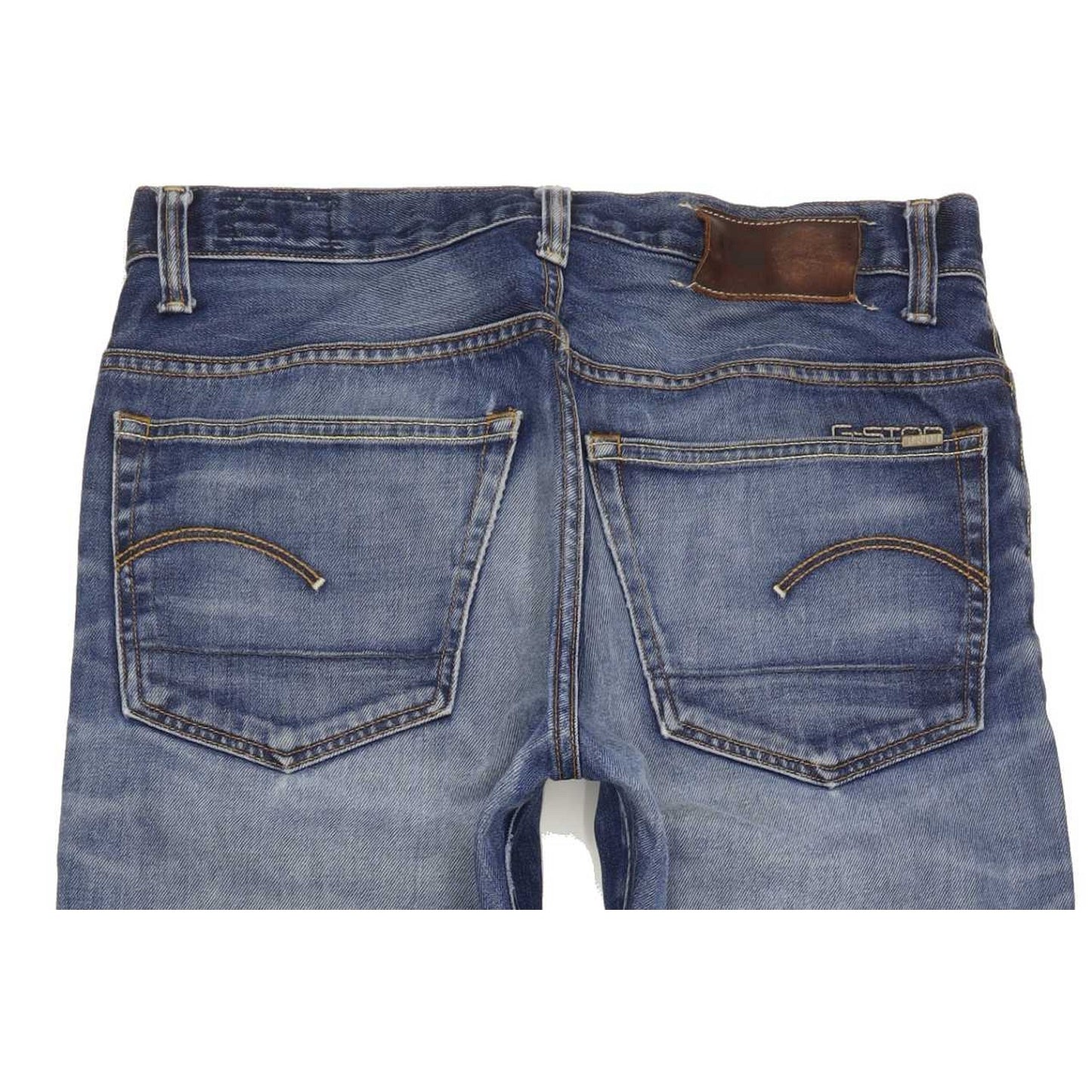 G-Star Men Blue Straight Regular Jeans W32 L34