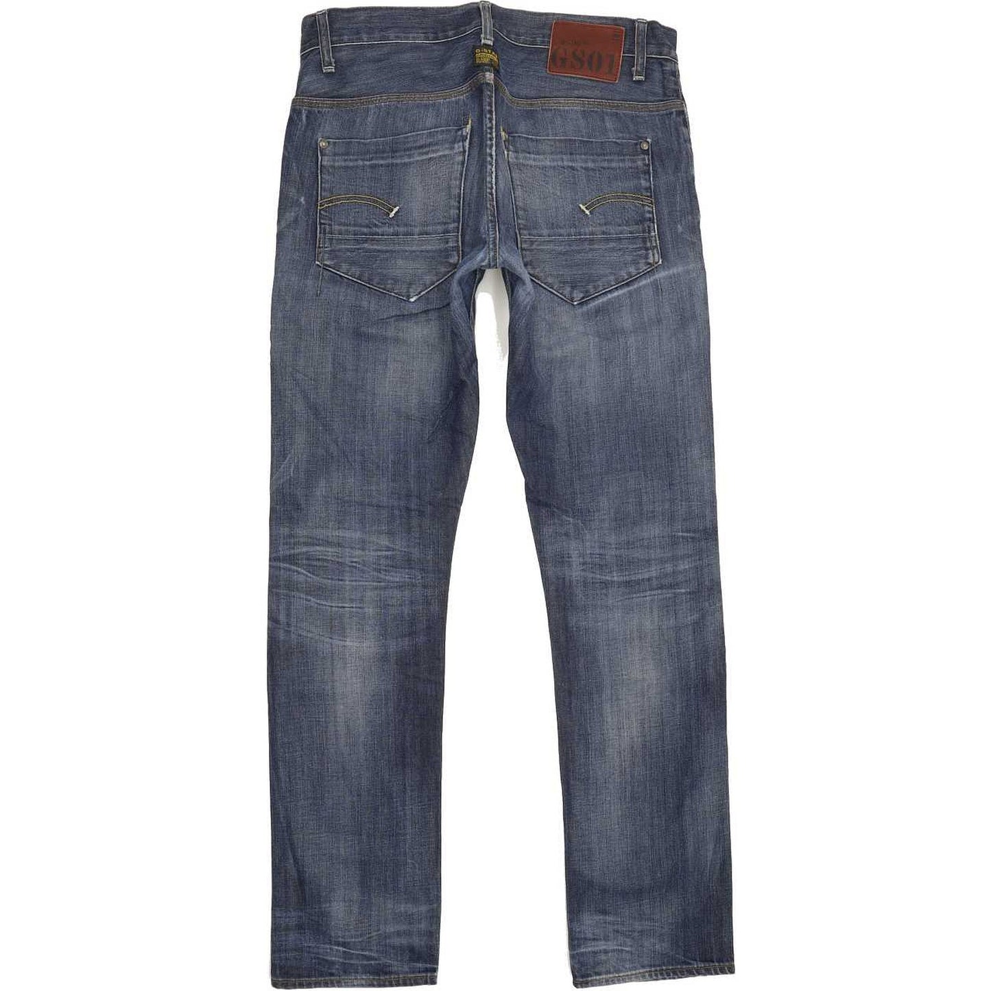 G-Star New Radar Men Blue Straight Slim Jeans W32 L32