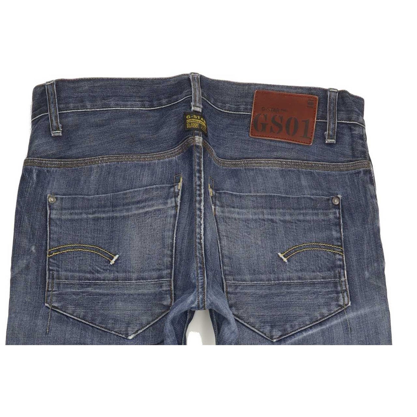 G-Star New Radar Men Blue Straight Slim Jeans W32 L32