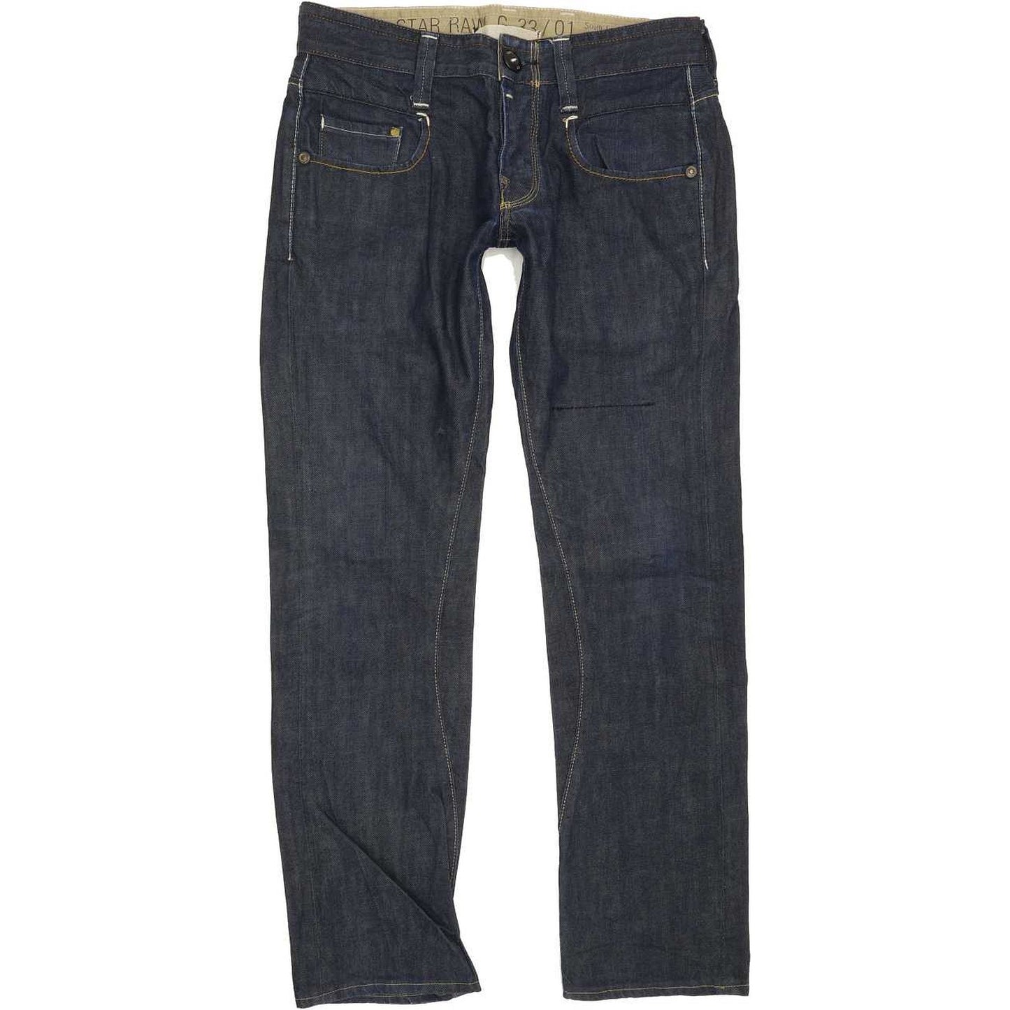G-Star Men Blue Straight Regular Jeans W31 L31