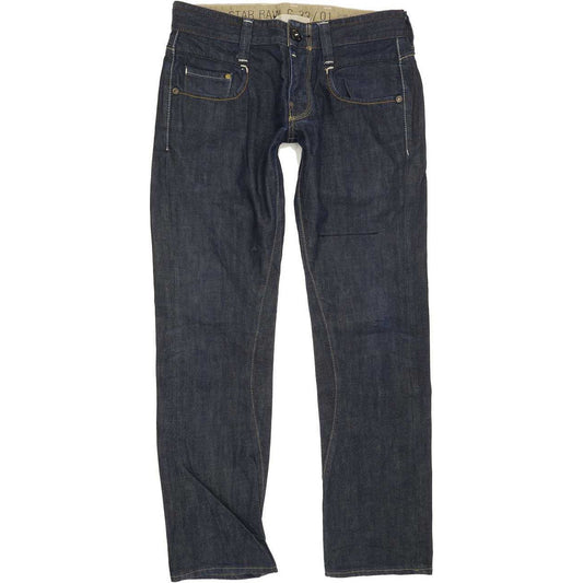 G-Star Men Blue Straight Regular Jeans W31 L31
