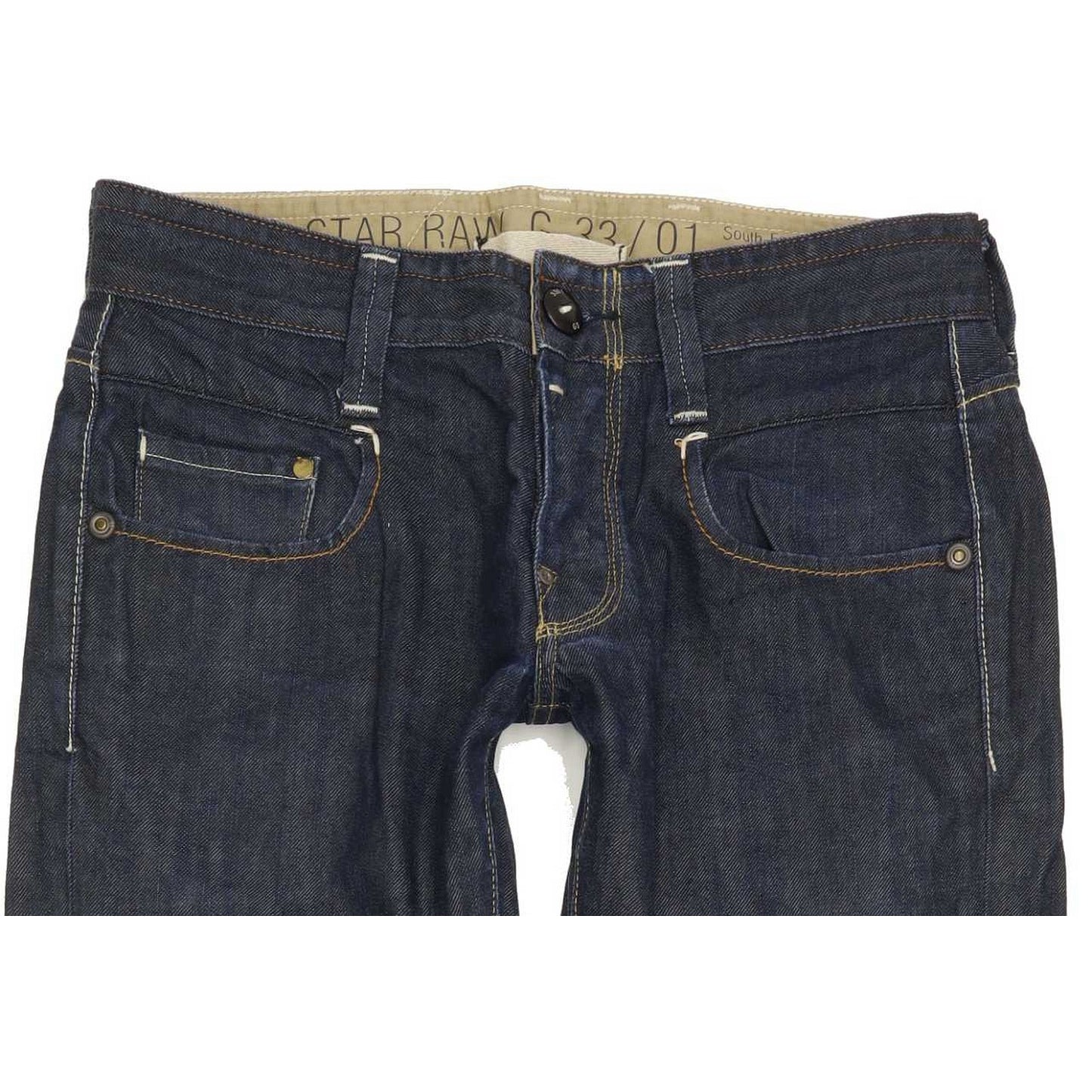 G-Star Men Blue Straight Regular Jeans W31 L31