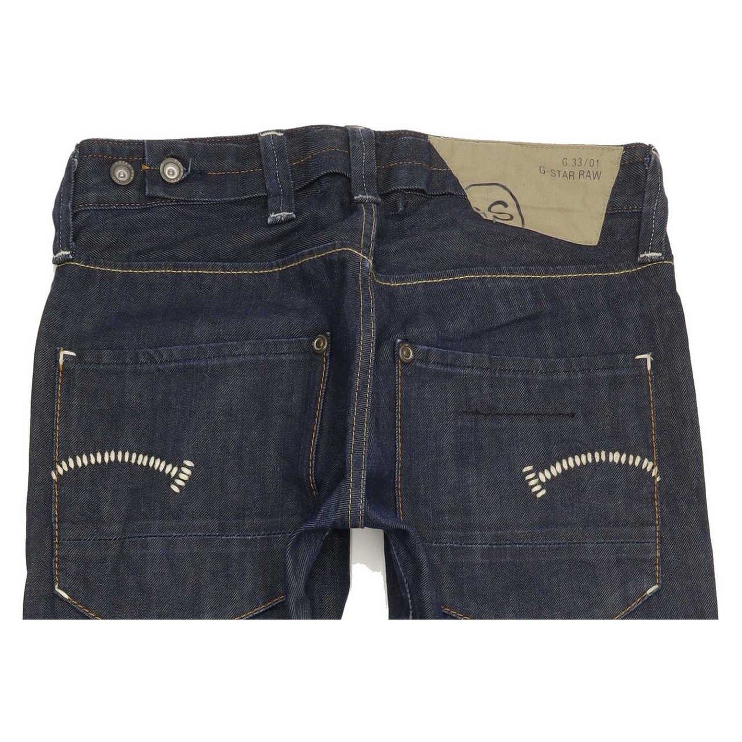 G-Star Men Blue Straight Regular Jeans W31 L31