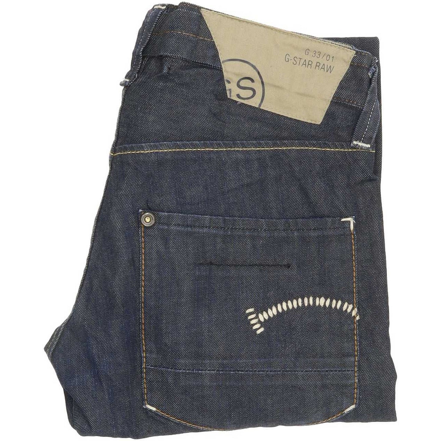 G-Star Men Blue Straight Regular Jeans W31 L31