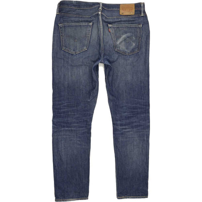 Levi's 522 Men Blue Tapered Slim Jeans W35 L31