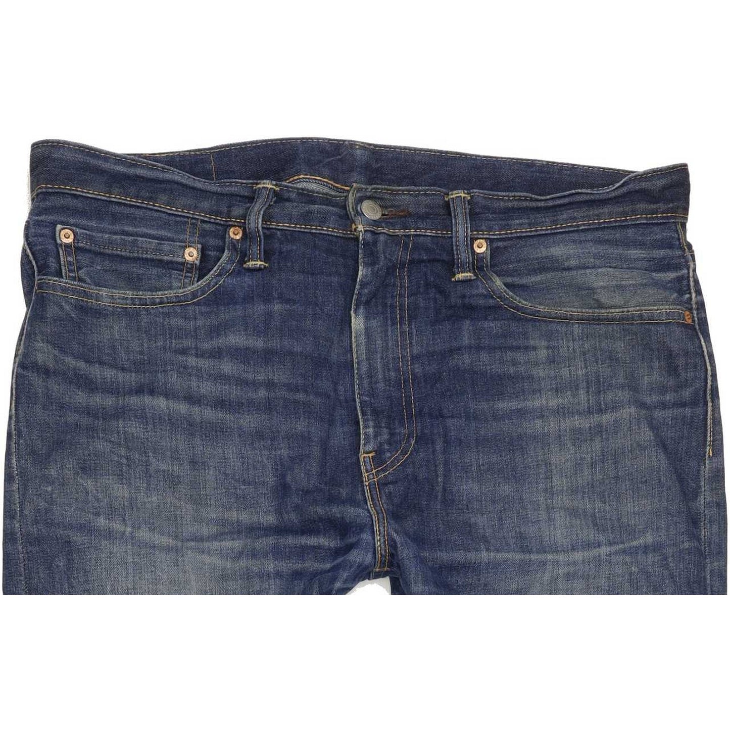 Levi's 522 Men Blue Tapered Slim Jeans W35 L31