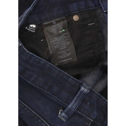 G-Star Attacc Low Men Navy Straight Slim Jeans W33 L31