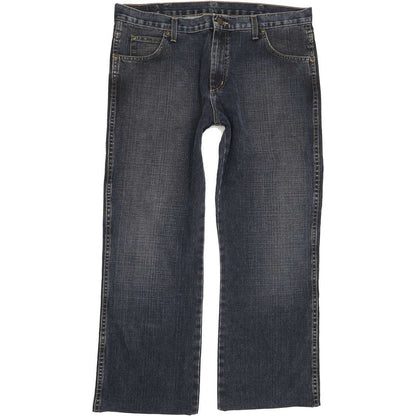 Wrangler Durable Quality Men Blue Bootcut Regular Jeans W37 L28