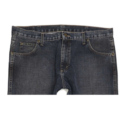 Wrangler Durable Quality Men Blue Bootcut Regular Jeans W37 L28