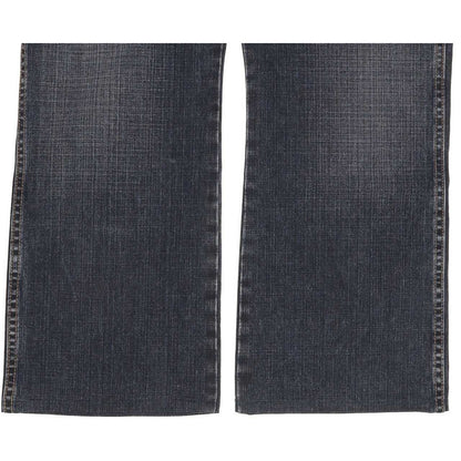 Wrangler Durable Quality Men Blue Bootcut Regular Jeans W37 L28