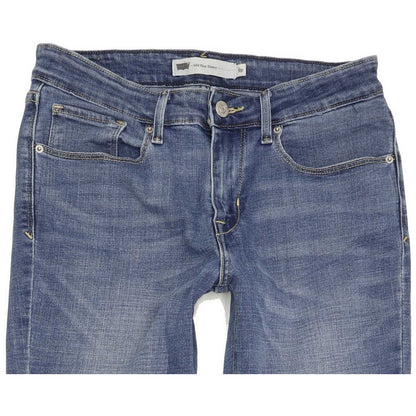 Levi's Women Blue Skinny Slim Jeans W30 L27