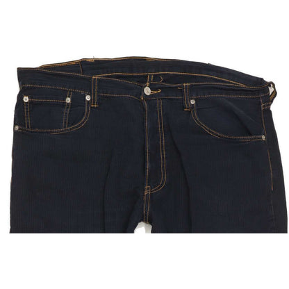 Levi's 501 Men Navy Straight Regular Trousers W38 L30
