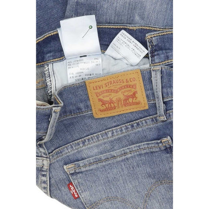 Levi's 710 Super Women Blue Skinny Slim Stretch Jeans W25 L32