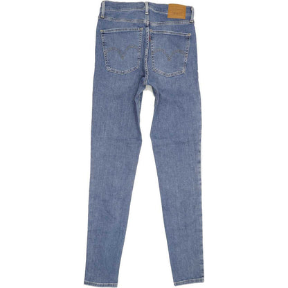 Levi's Mile High Rise Blue Skinny Stretch Jeans High Waisted W28 L30