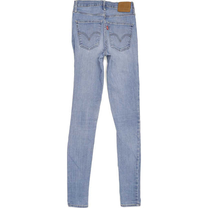Levi's Mile High Rise Women Blue Skinny Stretch Jeans W26 L32