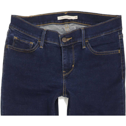 Levi's 710 Super Women Blue Skinny Slim Stretch Jeans W29 L31