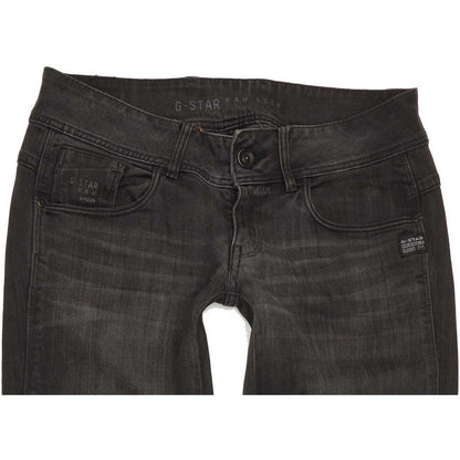 G-Star Midge Cody Women Charcoal Skinny Slim Stretch Jeans W27 L30