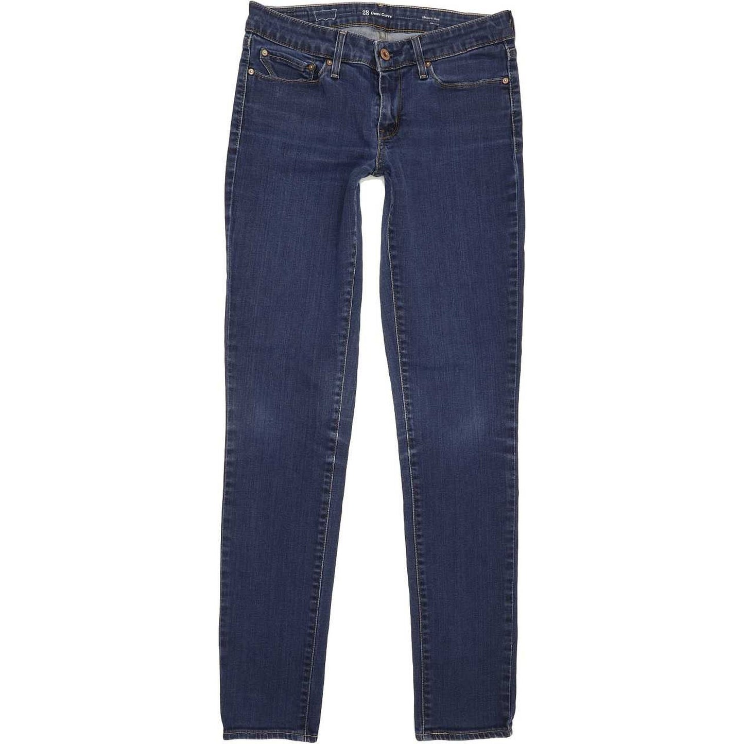 Levi's Demi Curve Women Blue Skinny Slim Stretch Jeans W28 L31