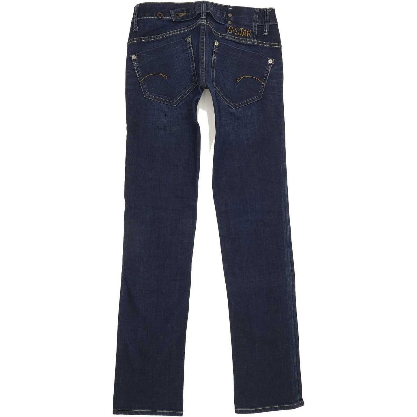 G-Star Midge Women Blue Straight Slim Stretch Jeans W26 L32