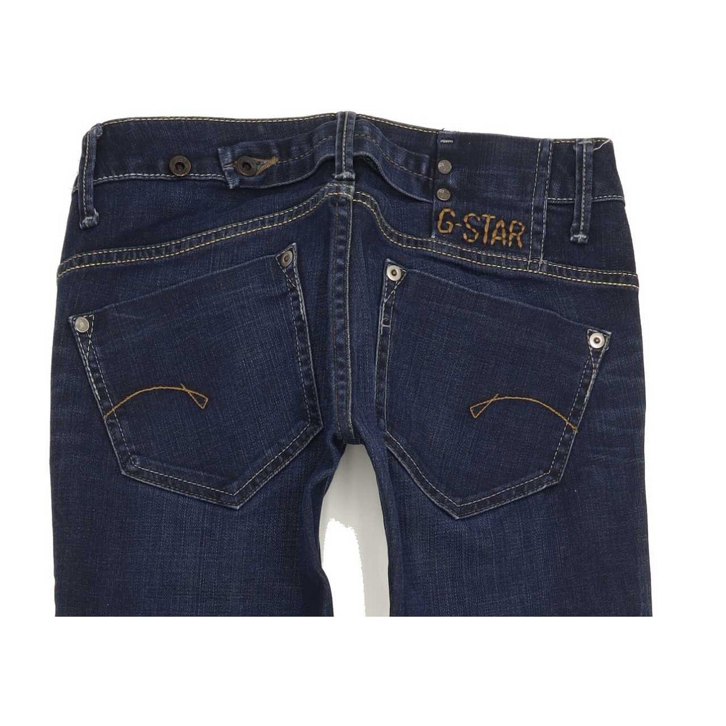 G-Star Midge Women Blue Straight Slim Stretch Jeans W26 L32