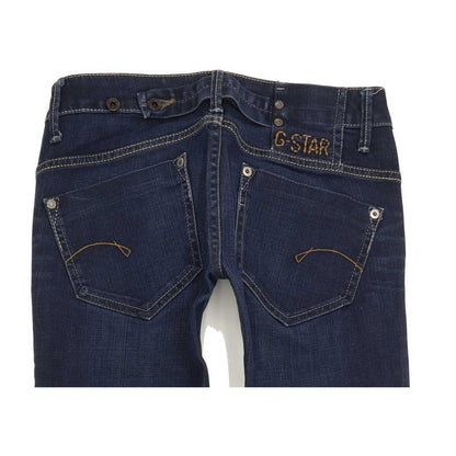 G-Star Midge Women Blue Straight Slim Stretch Jeans W26 L32