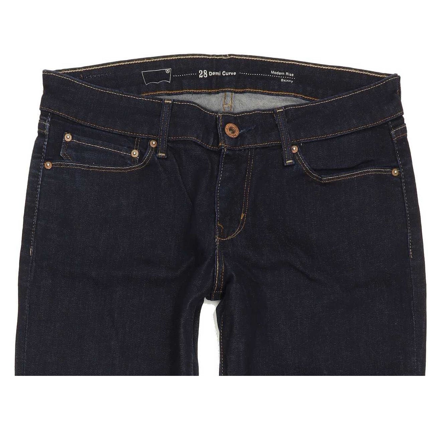 Levi's Demi Curve Women Blue Skinny Slim Stretch Jeans W28 L31