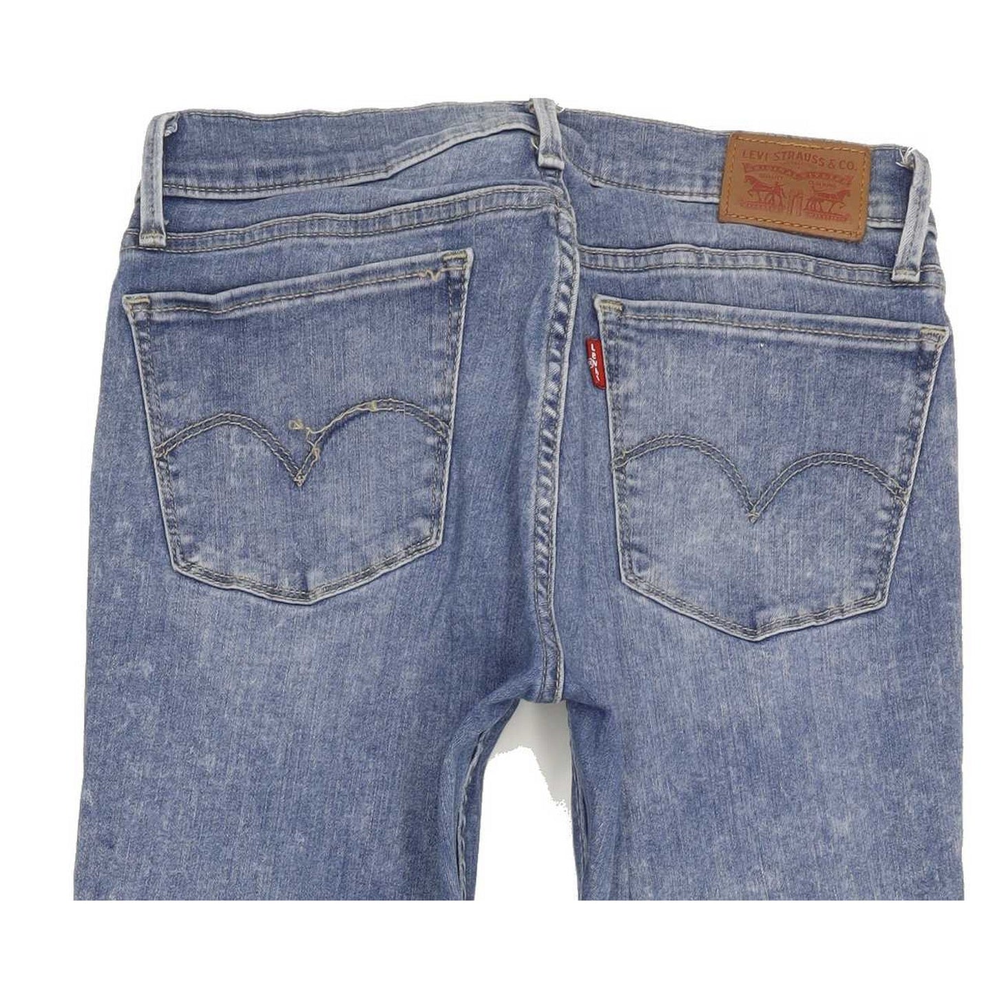 Levi's 710 Super Women Blue Skinny Slim Jeans W29 L28