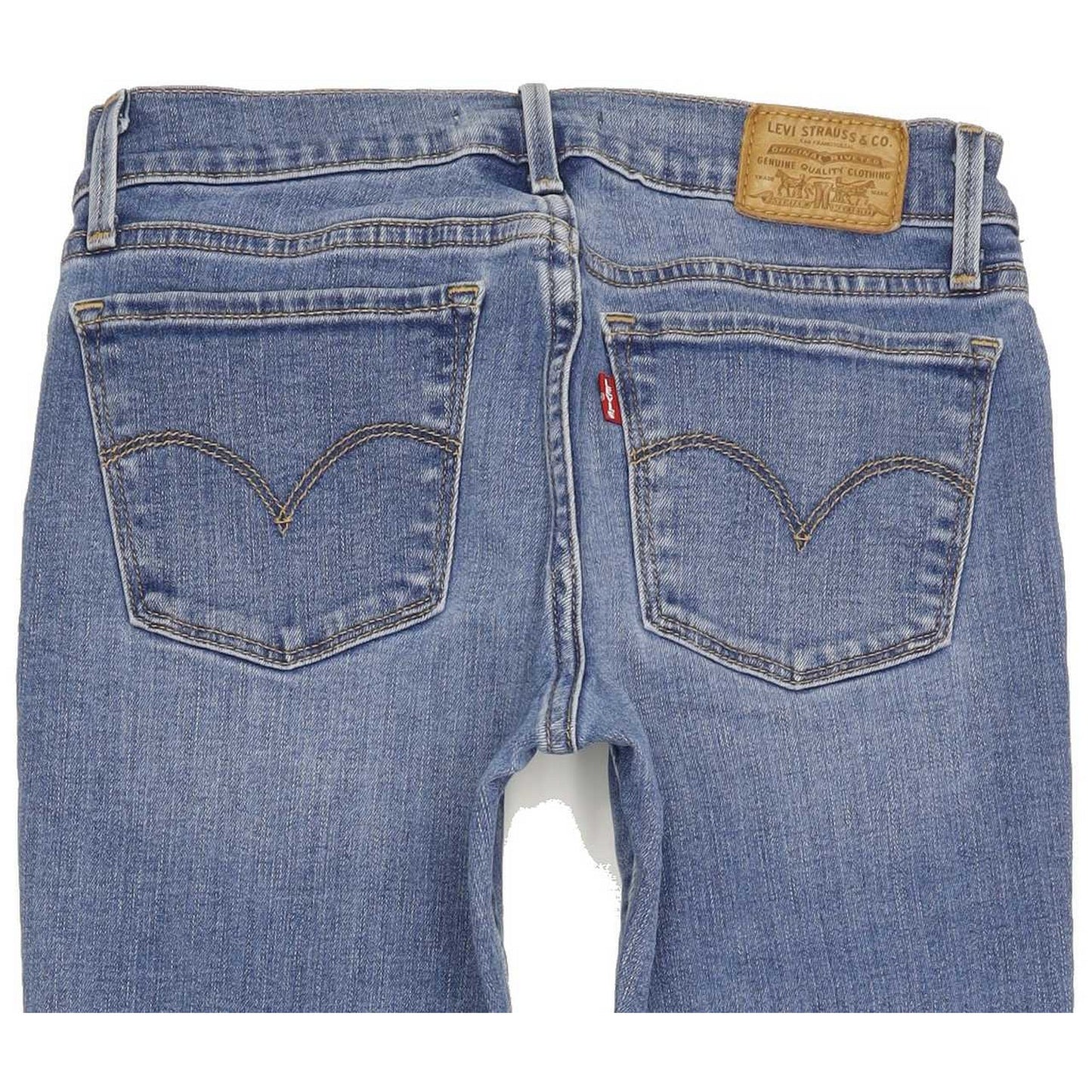 Levi's 710 Super Women Blue Skinny Slim Stretch Jeans W26 L29