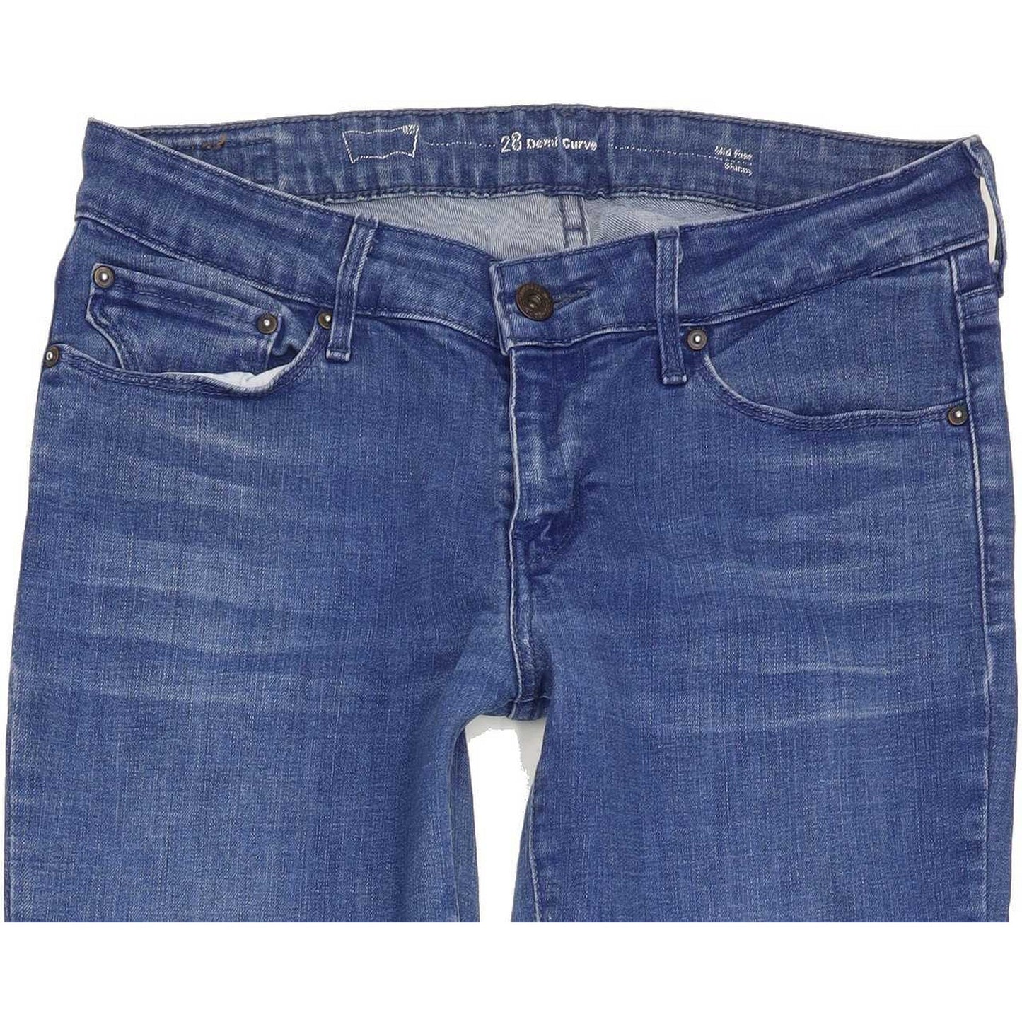 Levi's Demi Curve Women Blue Skinny Slim Stretch Jeans W28 L33