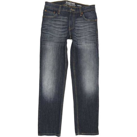 Levi's Strauss Men Blue Straight Regular Stretch Jeans W30 L30
