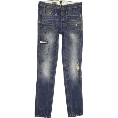 G-Star Low T St Germain Blue Tapered Loose Stretch Jeans High Waisted W26 L32
