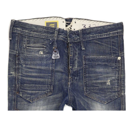 G-Star Low T St Germain Blue Tapered Loose Stretch Jeans High Waisted W26 L32