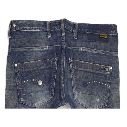 G-Star Low T St Germain Blue Tapered Loose Stretch Jeans High Waisted W26 L32