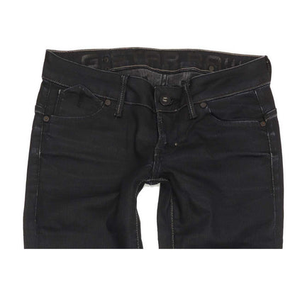 G-Star Corvet Women Navy Straight Slim Stretch Jeans W27 L32