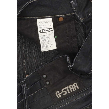G-Star Corvet Women Navy Straight Slim Stretch Jeans W27 L32